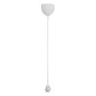 Nordlux Delux Pendulum Metall Hvit | Egnet for 1x E27