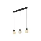 Nordlux Milford Mini 3-Rail Pendel Lampe Glass Svart | Egnet for 3x E14