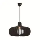 Nordlux Hazo 65 Pendel Lampe Tre Svart | Egnet for 1x E27