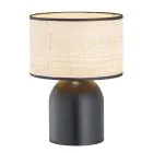 Emibig Bordlampe Aspen Stål Svart | Egnet for 1x E27 - Max 15W
