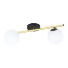 Emibig Taklampe Splendi Stål Svart | Egnet for 2x E14 - Max 10W