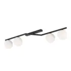 Emibig Taklampe Naton Stål Svart | Egnet for 4x E14 - Max 10W