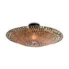 Good&Mojo Taklampe Kalimantan Bambus Svart S | Egnet for 1x E27 