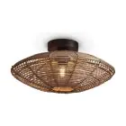 Good&Mojo Taklampe Tanami Rattan Brun | Egnet for 1x E27 