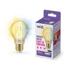 WiZ Smart LED E27 Pære A60 Filament Gull 7W 640lm | Beste Fargegjengivelse - Dimbar - Erstatter 50W