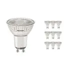 Fordelspakning 10x Noxion PerfectColor LED spot GU10 PAR16 4W 345lm 60D - 940 kald hvit | beste fargegjengivelse - dimbar - erstatter 50W