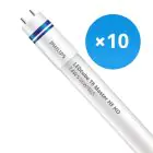 Fordelspakning 10x Philips LED Lysrør T8 MASTER (HF) High Output 14W 2100lm - 865 daglys| 120cm - erstatter 36W