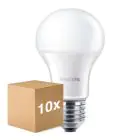 Fordelspakning 10x Philips Corepro LED Pære E27 Pære matt 13W 1521lm - 830 varm hvit | erstatter 100W