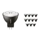 Fordelspakning 12x Philips Master LED Spot GU4 MR11 3.5W 200lm 24D - 827 | erstatter 20W
