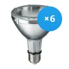 Fordelspakning 6x Philips MASTERColour E27 CDM-R Elite PAR30L 70W 40D - 930 varm hvit | beste fargegjengivelse