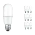 Fordelspakning 10x Ledvance Classic LED E27 Lineær matt 9W 1050lm - 840 kald hvit | erstatter 75W