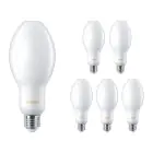 Fordelspakning 6x Philips TrueForce Core LED E27 HPL/SON matt 18W 3000lm 300D - 840 kald hvit | erstatter 80W