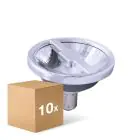 Fordelspakning 10x Noxion Lucent LED spot AR70 BA15d 6W 350lm 36D - 927 ekstra varm hvit | beste fargegjengivelse - dimbar - erstatter 50W
