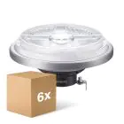 Fordelspakning 6x Philips MASTER LED Spot G53 AR111 14.8W 875lm 24D - 930 varm hvit | beste fargegjengivelse - dimbar - erstatter 75W