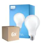 Fordelspakning 6x Philips Corepro LED Pære E27 Pære matt 23W 3452lm - 840 kald hvit | erstatter 200W
