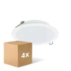 Fordelspakning 4x Philips LED downlight Lediniare DN065B Meta lHvit 12W 1200lm 110D - 830-840-865 CCT | 175mm - Utskjæring 150mm - IP20