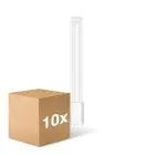 Fordelspakning 10x Ledvance Dulux-L LED 12W - 840 Kald Hvit | 4-Stift - Erstatter 24W