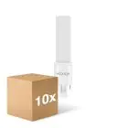 Fordelspakning 10x Noxion Lucent PL-S LED 2.8W - 830 Varm Hvit | 2-Stift - Erstatter 5W