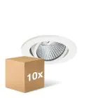 Fordelspakning 10x Philips LED spot klar Accent G2 RS061B 6W 550lm 36D - 840 kald hvit | 80mm - dimbar 