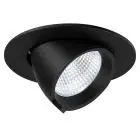 Noxion LED Spot Forza V2 Aluminium Svart 32W 3700lm 36D - 930-940-957 CCT | 160mm - Utskjæring 145mm - Beste Fargegjengivelse