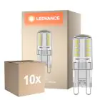 Fordelspakning 10x Ledvance Performance LED Capsule Klar G9 2.6W 320lm - 840 Kald Hvit | Erstatter 30W