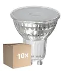 Fordelspakning 10x Ledvance Performance LED spot Reflektor GU10 PAR16 6.9W 620lm 120D - 827 ekstra varm hvit | erstatter 49W