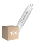 Fordelspakning 10x Ledvance LED Lysrør T5 (Mains AC) High Efficiency 7W 1100lm - 840 Kald Hvit | 55cm - Erstatter 14W