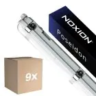 Fordelspakning 9x Noxion LED Lyslister Vanntett Poseidon V3.0 30W 3900/4200lm - 830-865 CCT | 120cm - Kabelgjennomføring (5x2.5mm2) - Bevegelses- Og Lyssensor