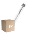 Fordelspakning 8x Osram LED Lysrør T8 Fluora (EM/Mains) Standard Output 18.3W 1450lm - 825 Ekstra Varm Hvit | 150cm - Erstatter 58W