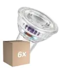 Fordelspakning 6x Osram LED Spot GU10 PAR16 4.7W 850lm 100D - 840 Kald Hvit