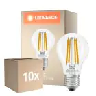 Fordelspakning 10x Ledvance Classic LED E27 Pære Filament Klar 11W 1521lm - 827 Ekstra Varm Hvit | Erstatter 100W