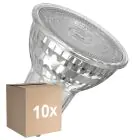 Fordelspakning 10x Ledvance LED Spot GU10 PAR16 6.1W 575lm 60D - 827 Ekstra Varm Hvit | Erstatter 80W