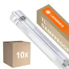 Fordelspakning 10x Ledvance LED Lyslister Vanntett Fuktighetstett Armatur Performance | Egnet Til 2x120cm LED Lysrør