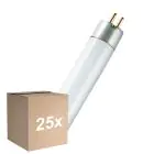 Fordelspakning 25x Osram Lumilux T5 6W - 840 Kald Hvit| 21cm 