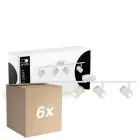 Fordelspakning 6x D'Lite Taklampe Beitem Matt Hvit FSC Tre | Egnet Til 4x GU10