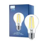 Philips MASTER Value LED Pære E27 Pære klar 5.9W 806lm - 927 ekstra varm hvit | beste fargegjengivelse - dimbar - erstatter 60W