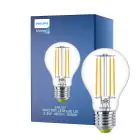 Philips MASTER LED Pære Ultra Efficient E27 Pære klar 2.3W 485lm - 830 varm hvit | erstatter 40W