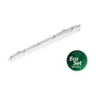Philips LED Lyslister Vanntett Ledinaire EcoSet 35W 4800lm - 840 Kald Hvit | 120cm - Erstatter 2x36W
