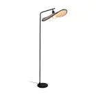 Eglo Gulvlampe Marywell Stål Svart | IP20 - Egnet for 1x E27 