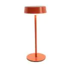 Eglo Bordlampe Simeri Solar Stål Orange 3W 250lm - 830-860 Innstillbar Hvit | IP44 - Berøringsdimmbar - USB-C