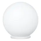 Eglo Bordlampe Rondo Plast Hvit | Egnet for 1x E27