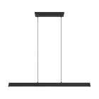 Eglo Pendel Lampe Simolaris-Z Aluminium Stål Svart 35W 4200lm - 827-865 Innstillbar Hvit + RGB | IP20 - Zigbee Dimbar