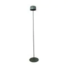 Eglo Gulvlampe Roccanova-L Solar Stål Grønn 2W 270lm - 830 Varm Hvit | IP44 - Berøringsdimmbar - USB-C