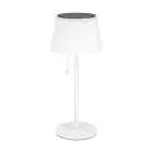 Eglo Bordlampe Scordiano Solar Stål Hvit 2W 220lm - 830-840-865 CCT | IP44 - USB-C