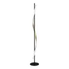 Eglo Gulvlampe Conaprato Stål Brushed Messing, Svart 20W 2500lm - 827-840-865 CCT | Dimbar