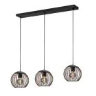 Eglo Pendel Lampe Almanzora Svart, Kobber | Egnet for 3x E27
