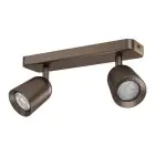 Eglo Tak Spot Camaldoli Stål Messing | Egnet for 2x GU10