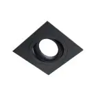 Noxion Innfelt Spot Boxi MR16 Vippbar svart | Utskjæring 80mm - GU10 sokkel