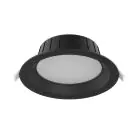 Noxion LED Downlight Hera Medium Innfelt Svart 15W 1500lm 80D - 827-830-840 CCT | 176mm - Utskjæring 150mm